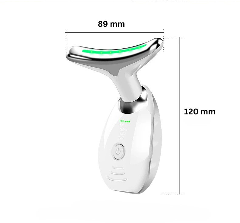 Nack- och ansiktes lift med LED-foton terapi