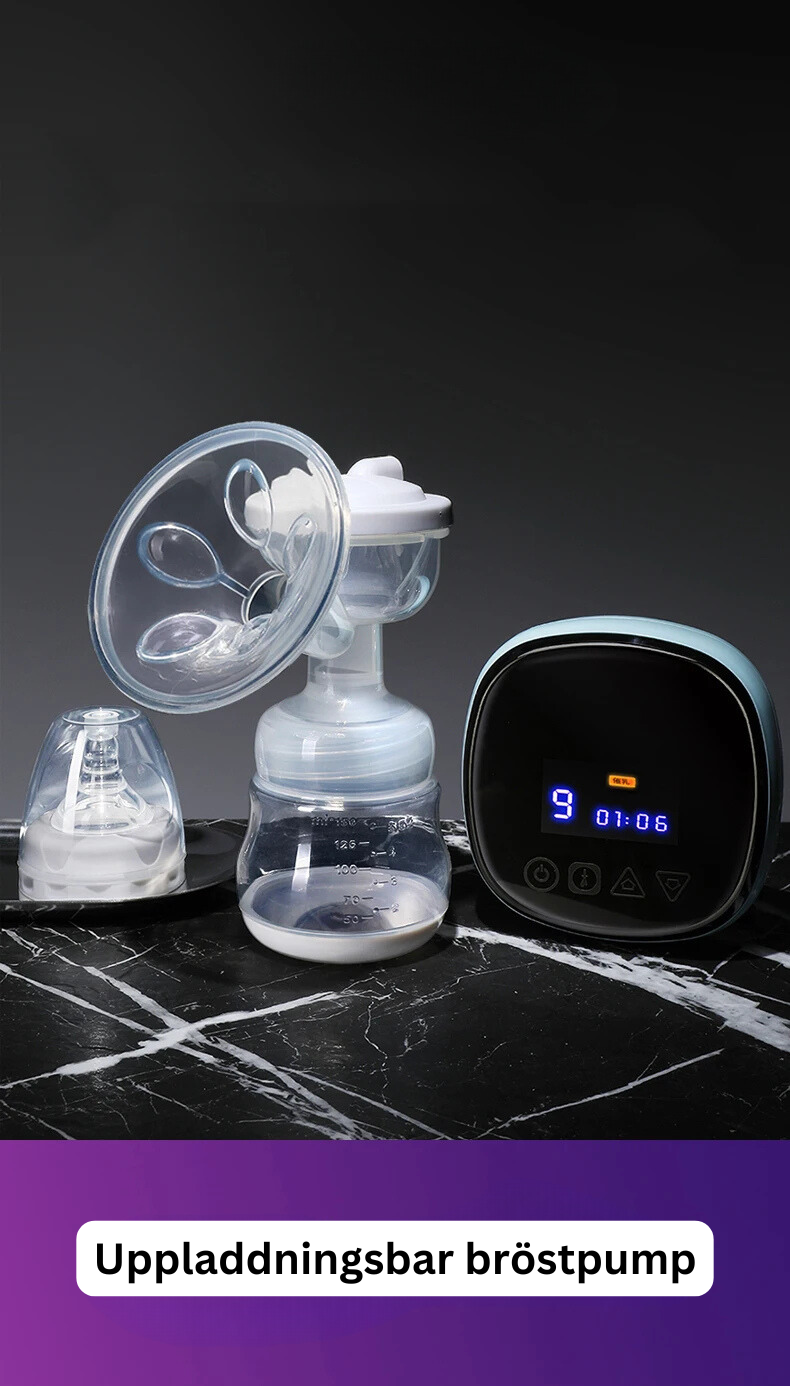 Uppladdningsbar bröstpump