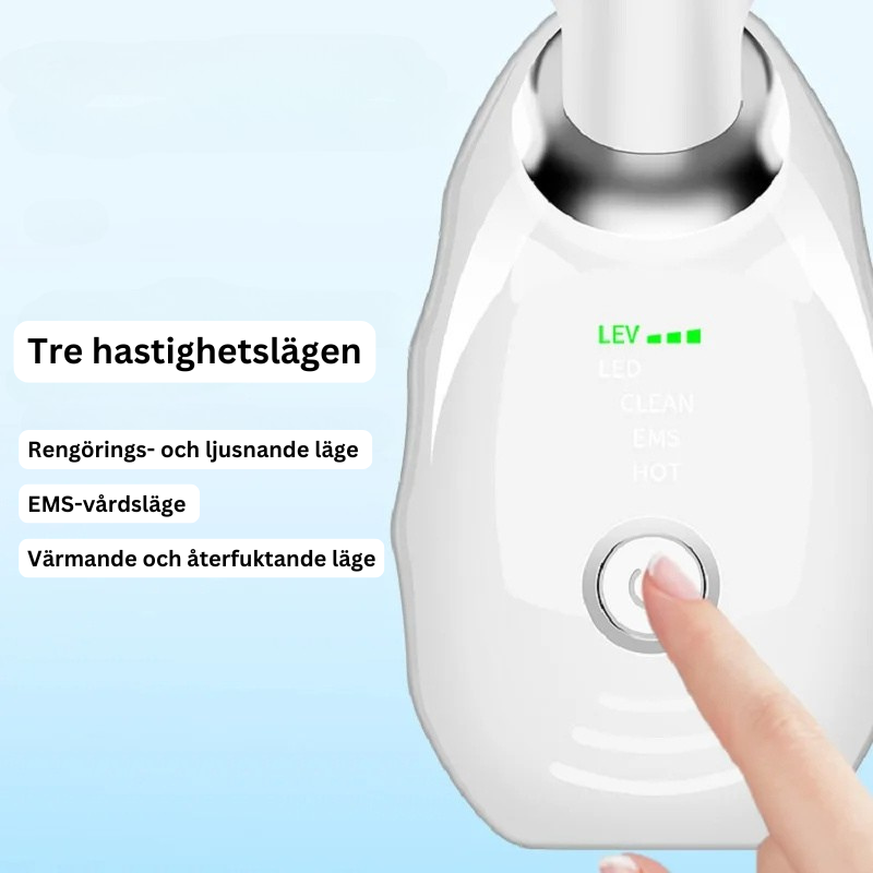 Nack- och ansiktes lift med LED-foton terapi